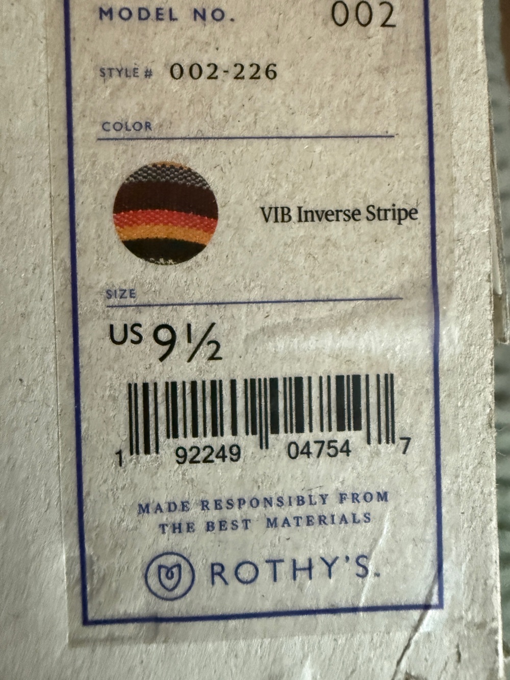 Rothy’s Inverse Stripe - Picture 3 of 3